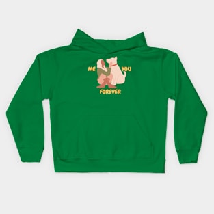 Woman dog lover Kids Hoodie